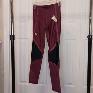 Under Armour Purple/Black Leggings Size XS
